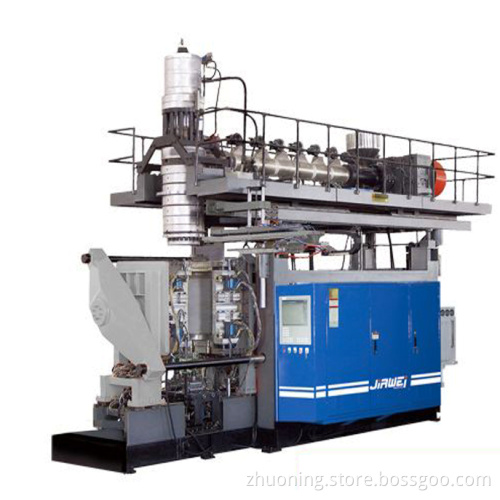 HDPE plastic barrel blow molding machine